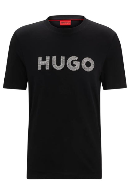 Hugo Boss Drochet T-Shirt Black