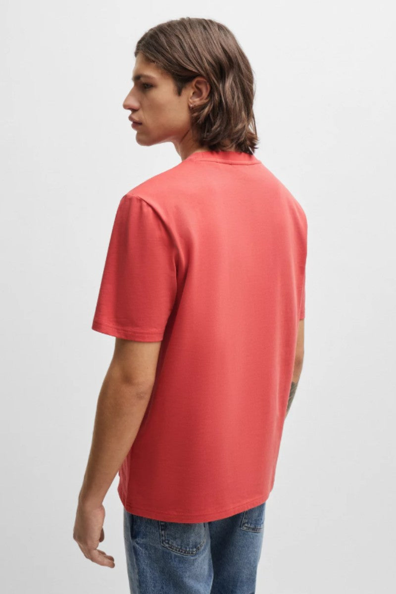 Hugo Boss Drochet T-Shirt Medium Red