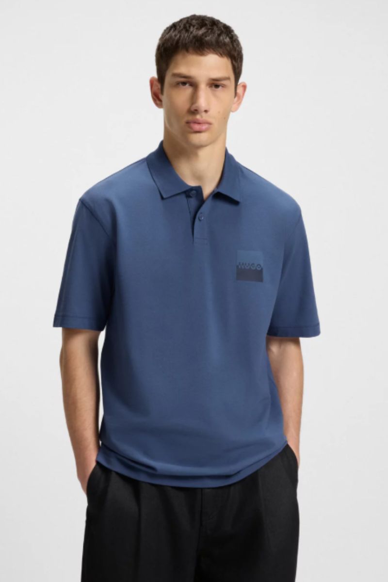 Hugo Boss Dusplity Polo Med Blue