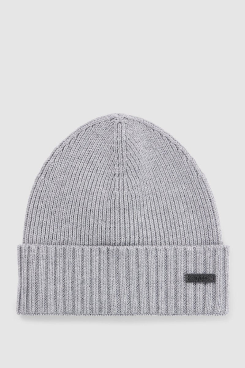 Hugo Boss Fati Beanie Silver