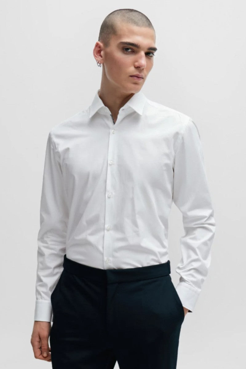Hugo Boss Koey Slim Shirt White