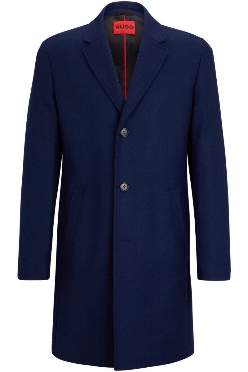 Hugo Malte2341 Overcoat Navy