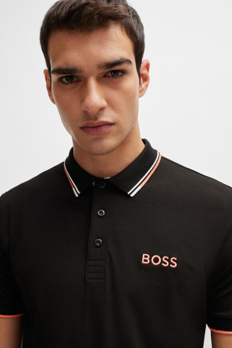 Hugo Boss Paddy Pro Polo Charcoal