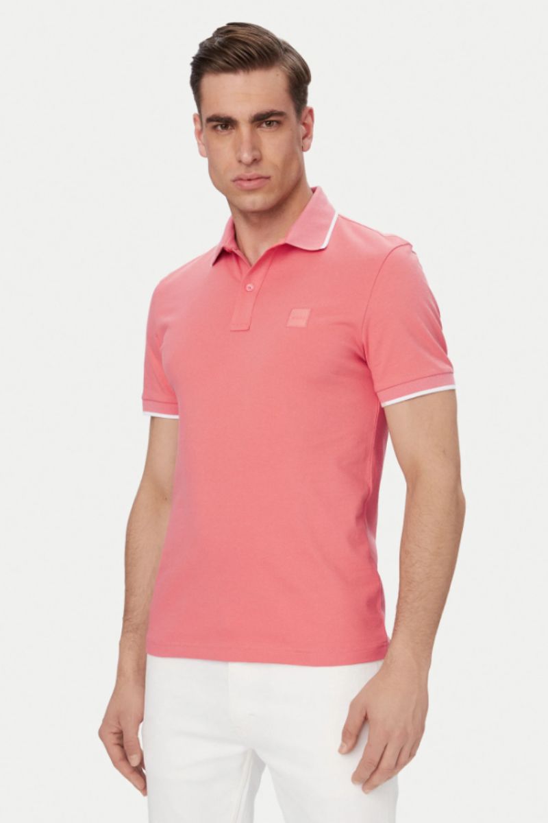 Hugo Boss Passertip Polo Med Red