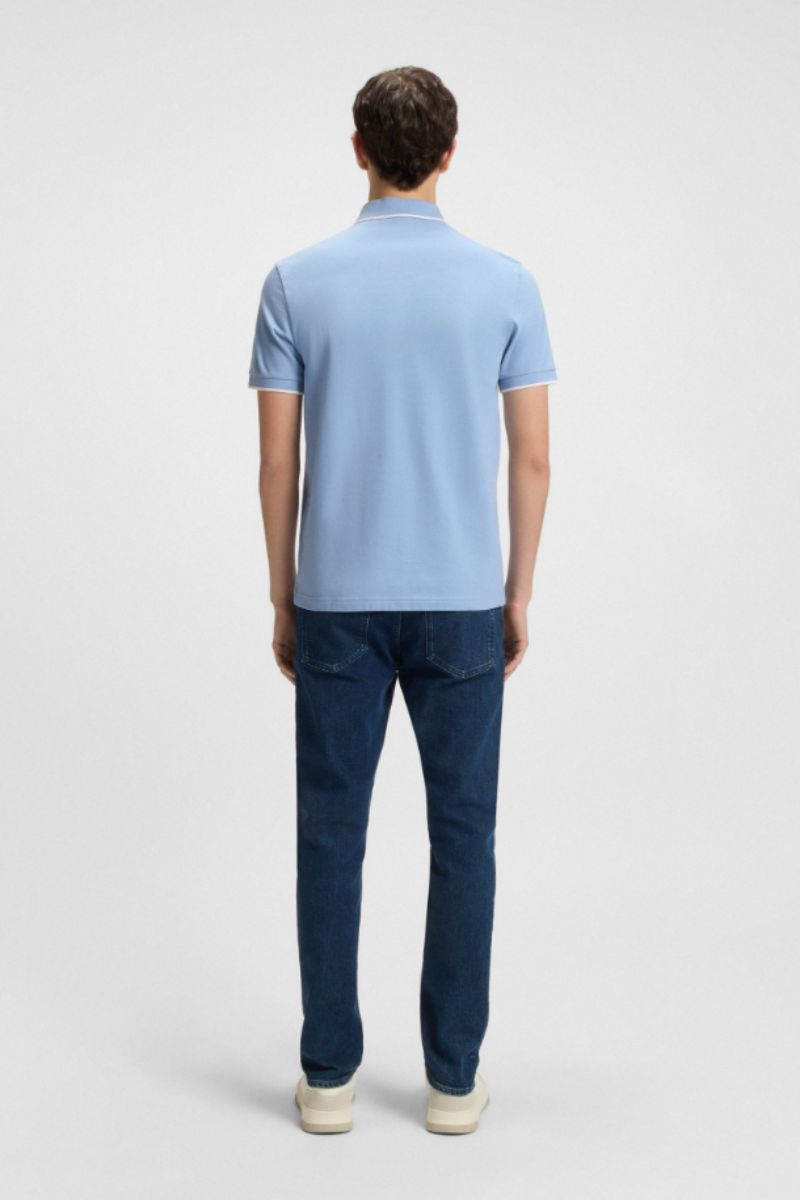 Hugo Boss Passertip Polo Pastel Blue