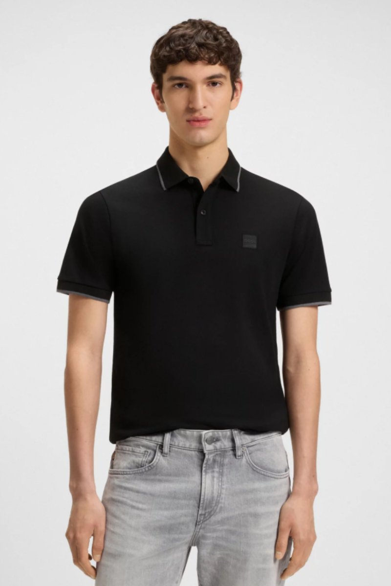 Hugo Boss Passertip Polo Black