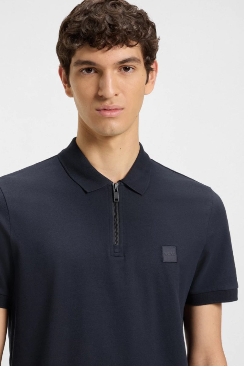 Hugo Boss Passerzip Polo Dark Blue