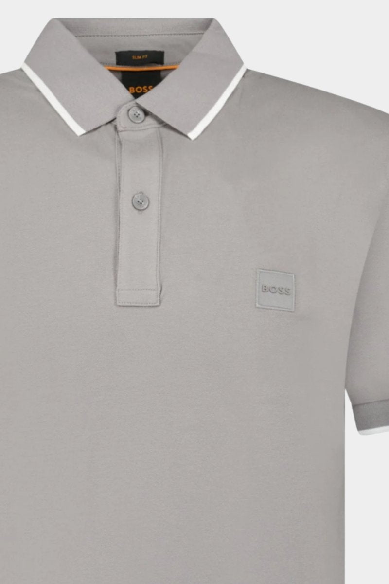Hugo Boss Passertip Polo Pastel Grey