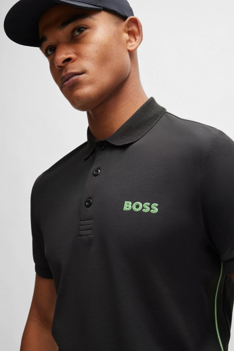 Hugo Boss Paulie Polo Charcoal