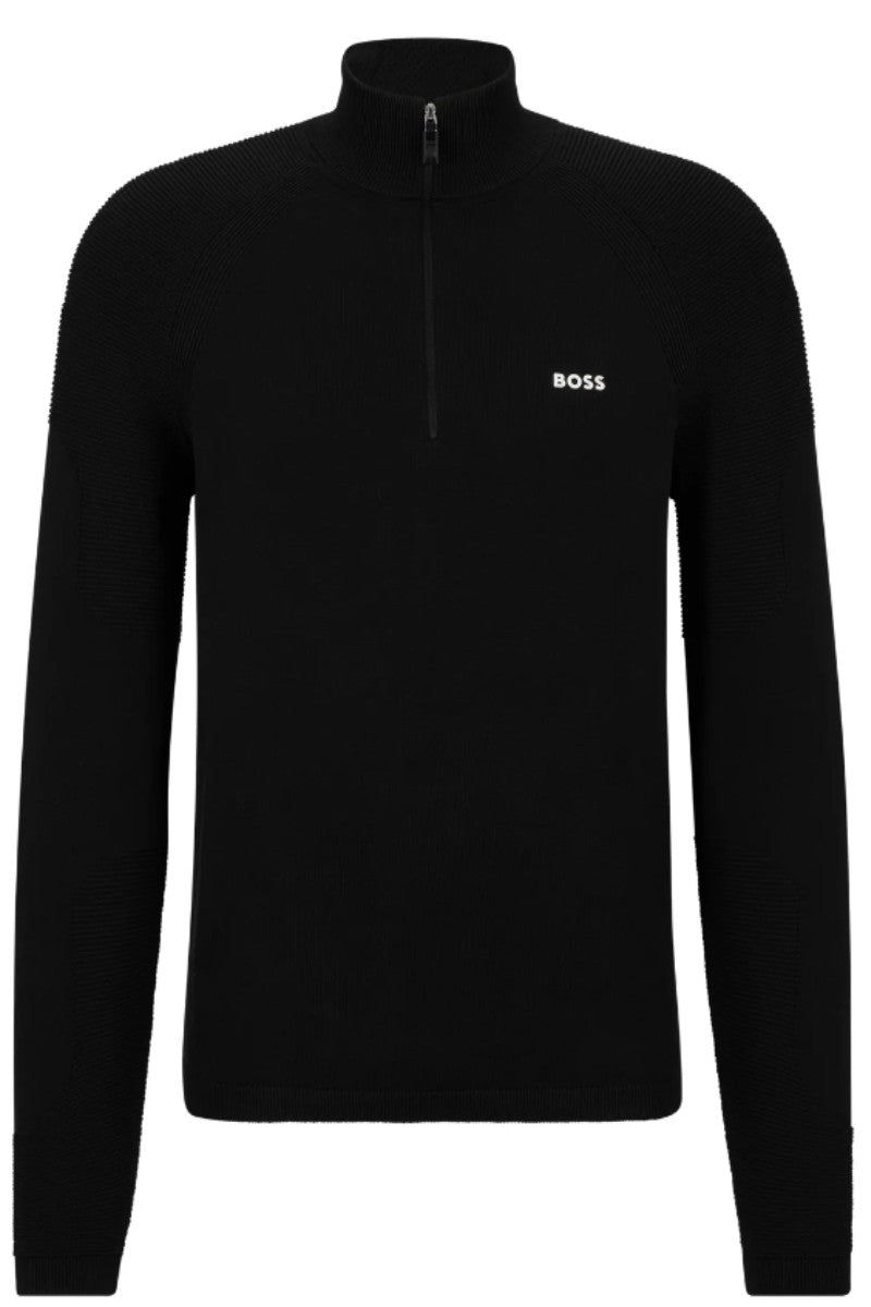 Hugo Boss Perform-X_QZ Sweater Black