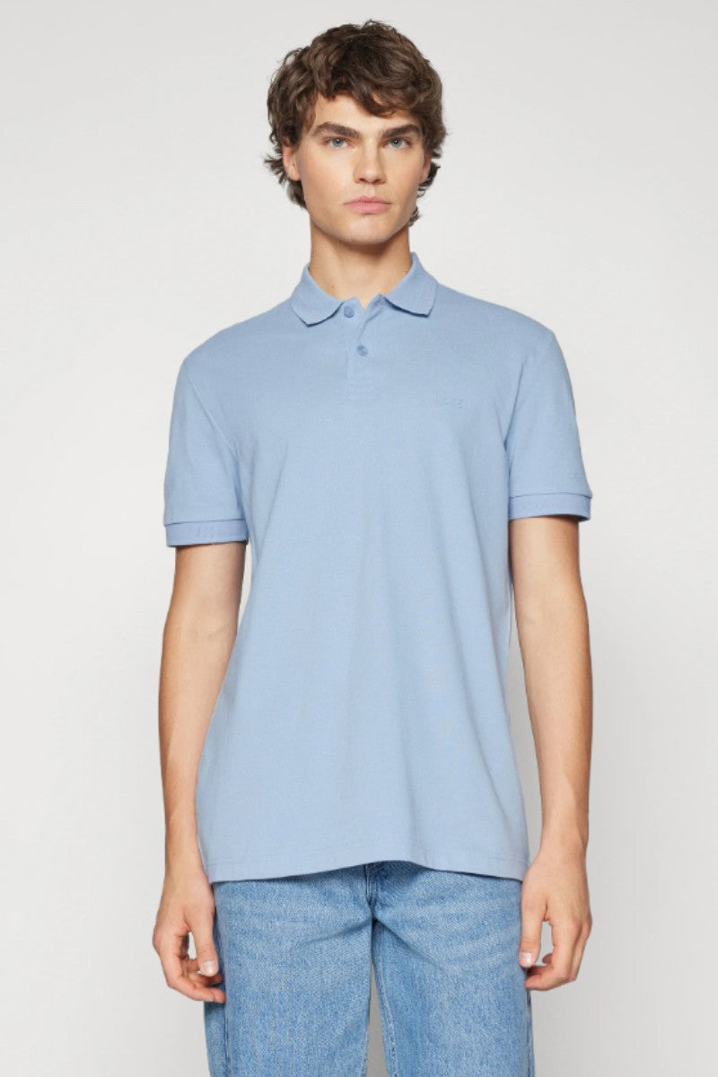Hugo Boss Pio 1 Polo Open Blue