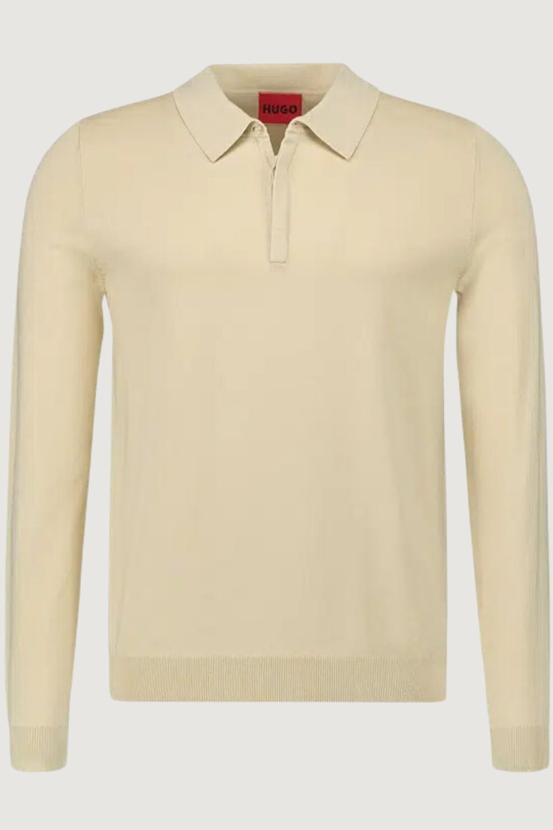 Hugo Boss San Pippo-CV Knit Polo Beige