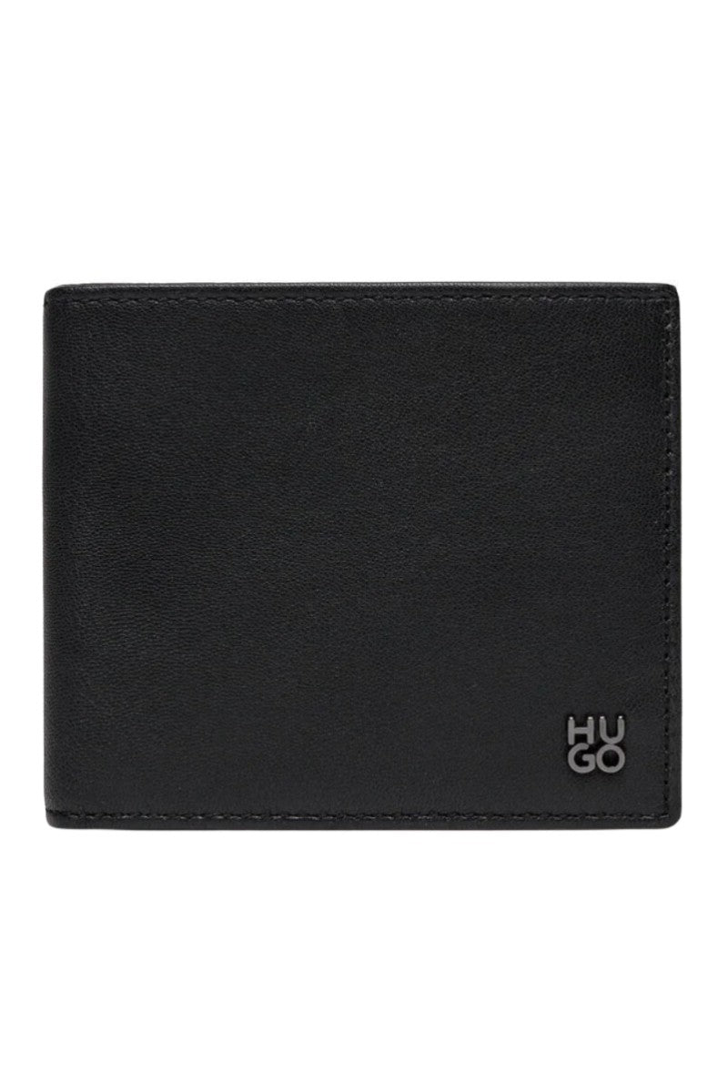 Hugo Boss Stacked Logo Card & Coin Wallet