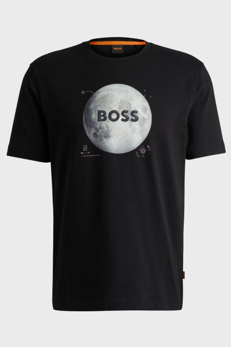 Hugo Boss Te Moon T-Shirt Black