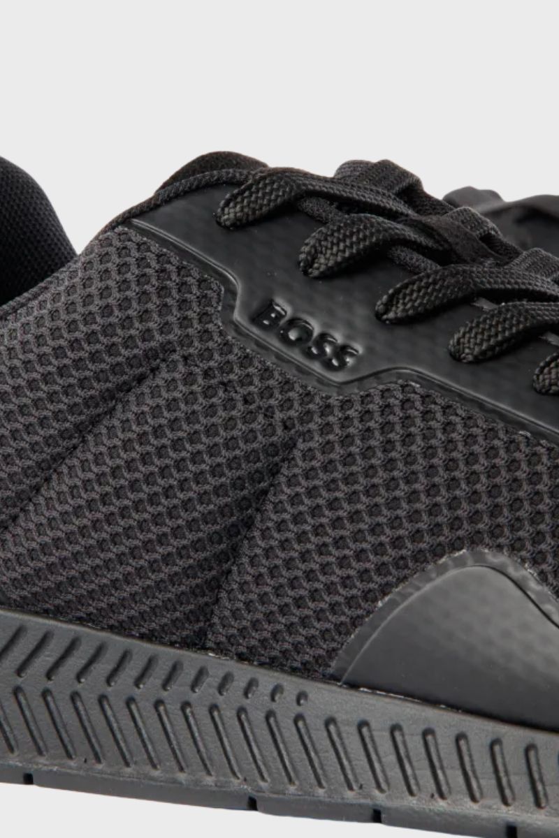 Hugo Boss Titanium Runners Meth Black