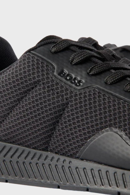 Hugo Boss Titanium Runners Meth Black