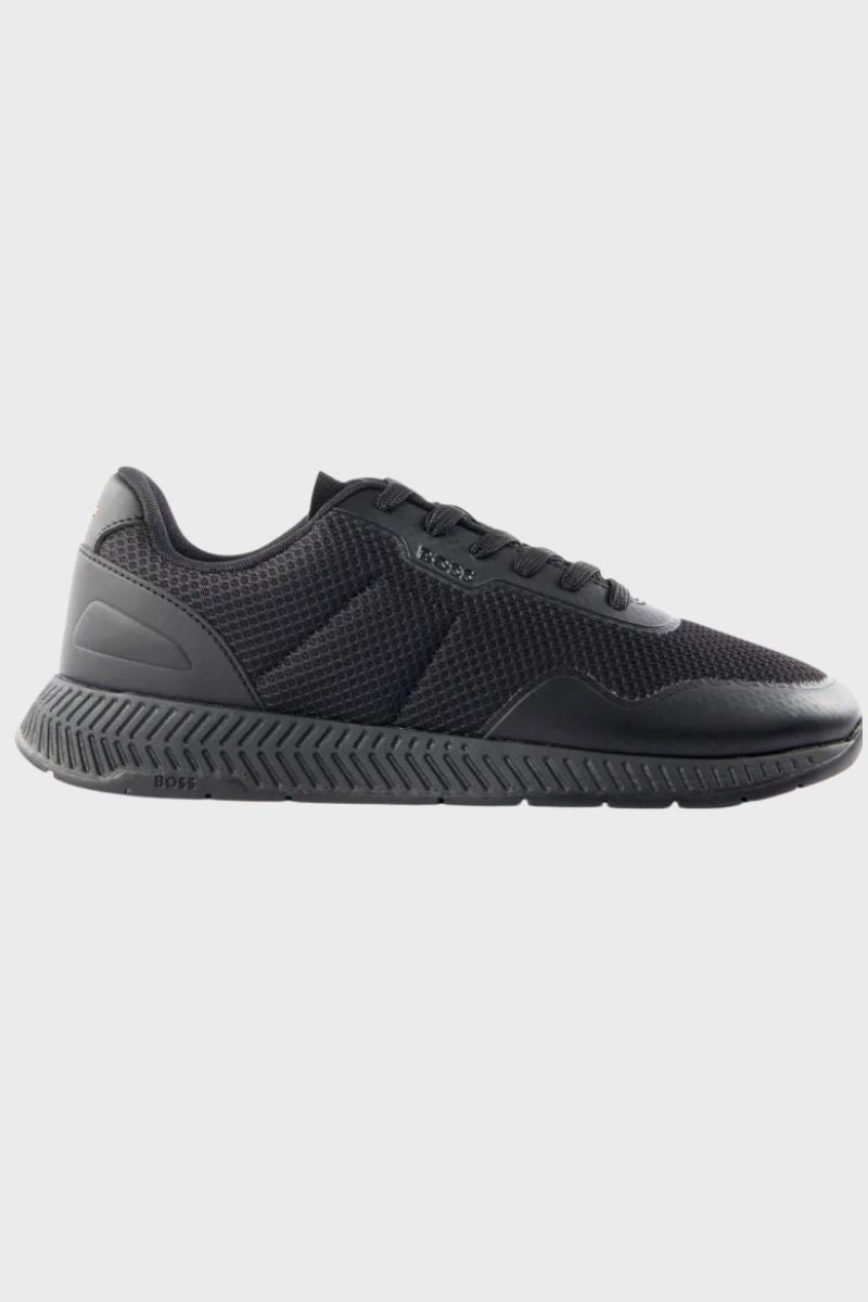 Hugo Boss Titanium Runners Meth Black