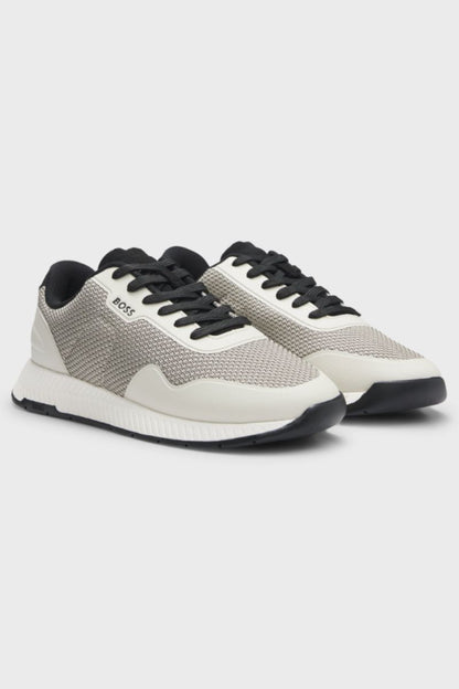 Hugo Boss Titanium Runners Meth Med Beige