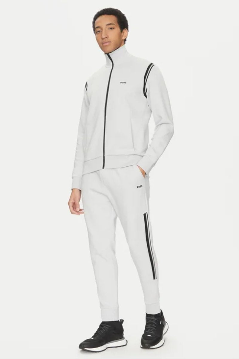 Hugo Boss Tracksuit Set Pastel Grey