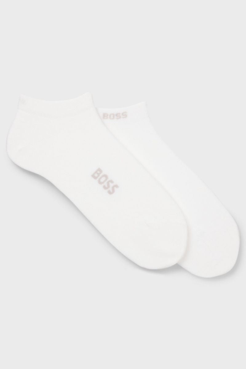 Hugo Boss 2-Pack Logo Bamboo Ankle Socks