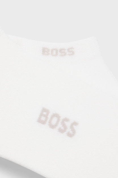 Hugo Boss 2-Pack Logo Bamboo Ankle Socks