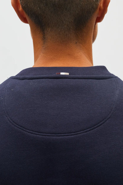 Diesel E26604MO Jan Regular Fit Organic Cotton Sweatshirt Metro Navy