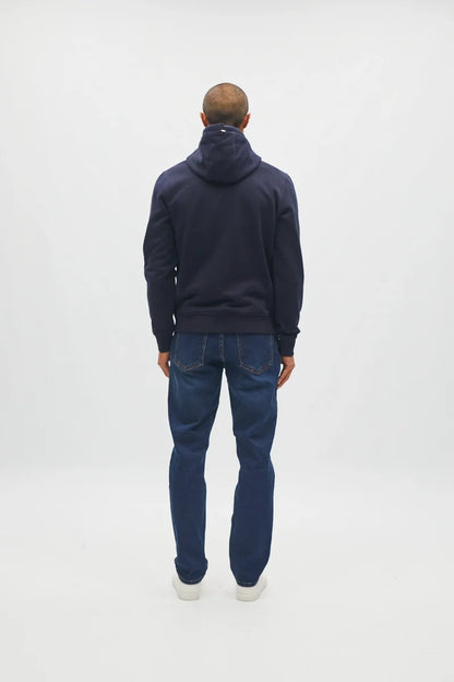 Diesel H26610MO Julian Regular Fit Organic Cotton Hoodie Metro Navy