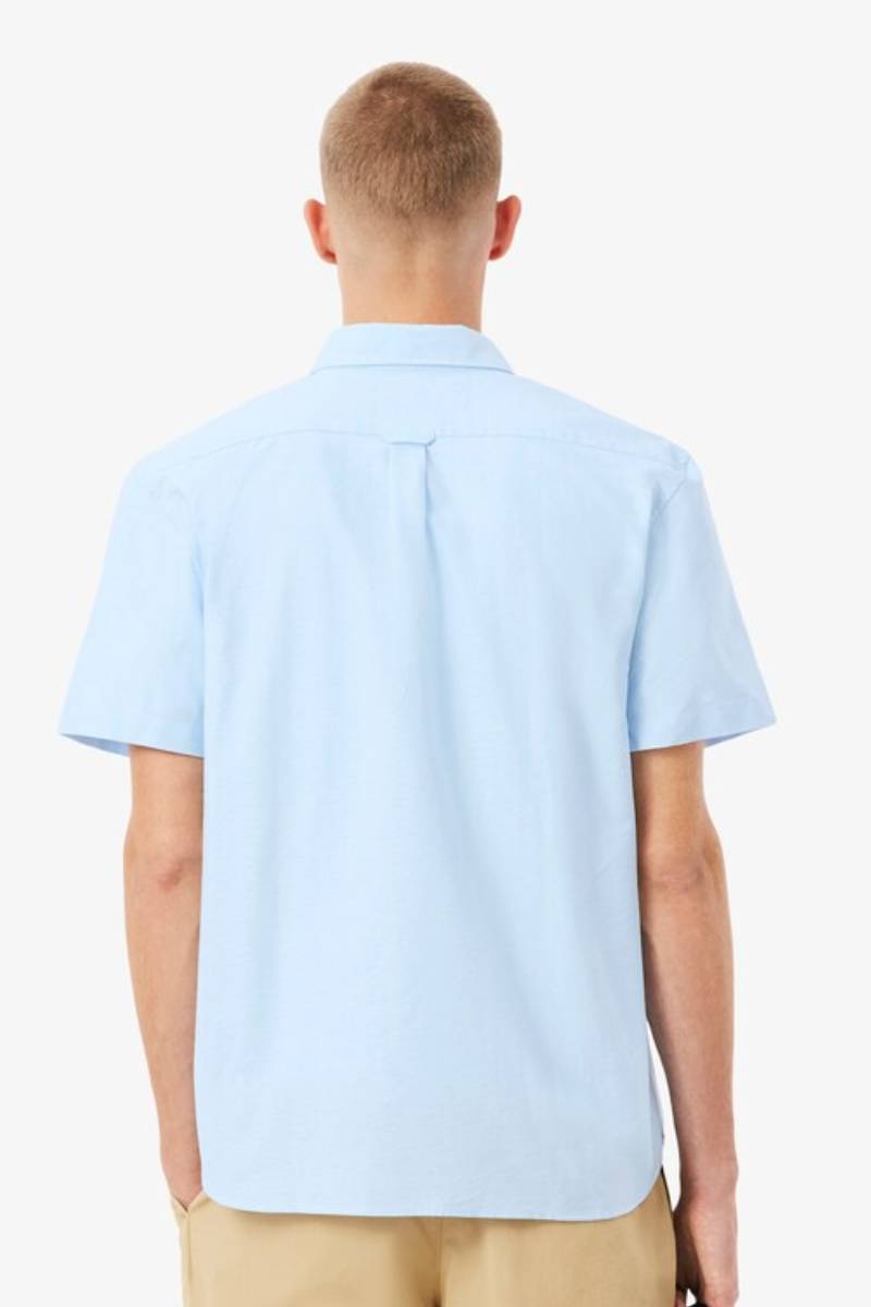 Lacoste 1917 Short Sleeve Shirt Blue
