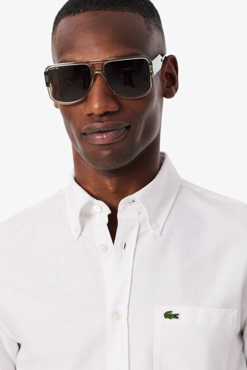 Lacoste 1917 Short Sleeve Shirt White