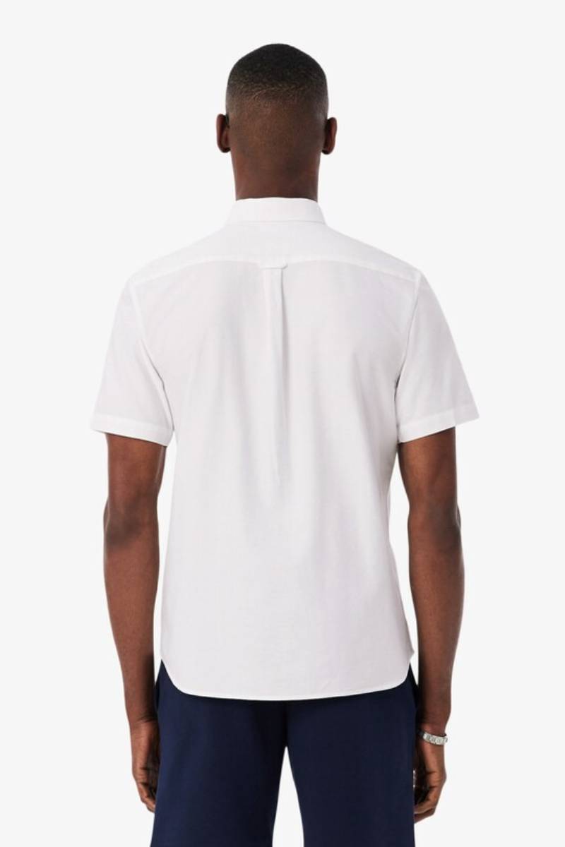 Lacoste 1917 Short Sleeve Shirt White