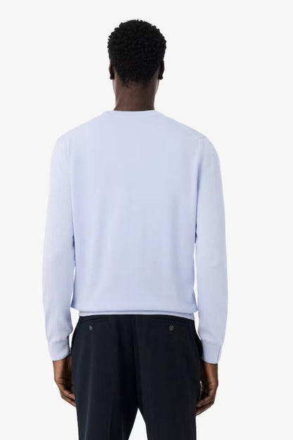 Lacoste 1985 Crew Knit Pale Blue