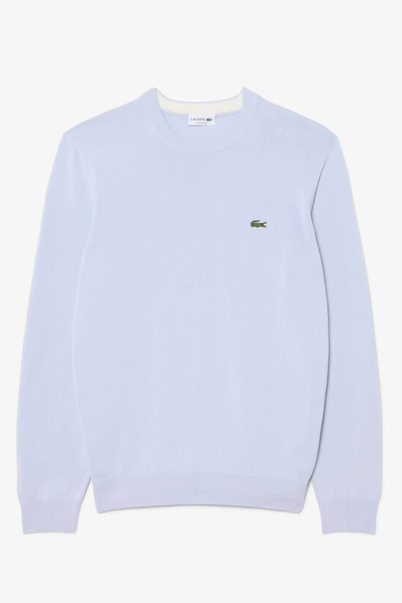 Lacoste 1985 Crew Knit Pale Blue
