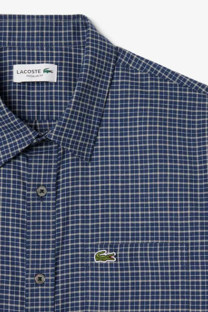 Lacoste 5093 Check Shirt Navy