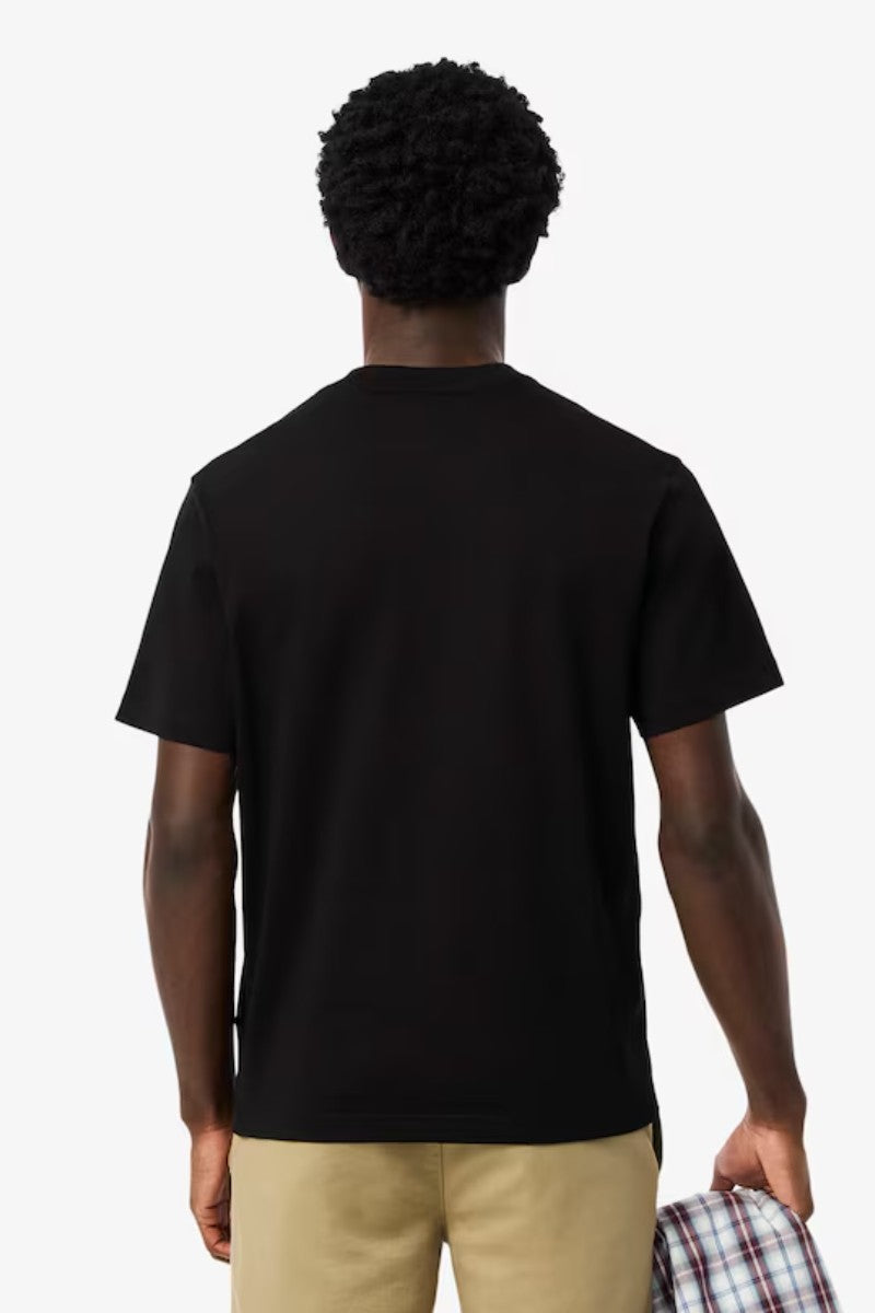 Lacoste 7318 Crew T-Shirt Black