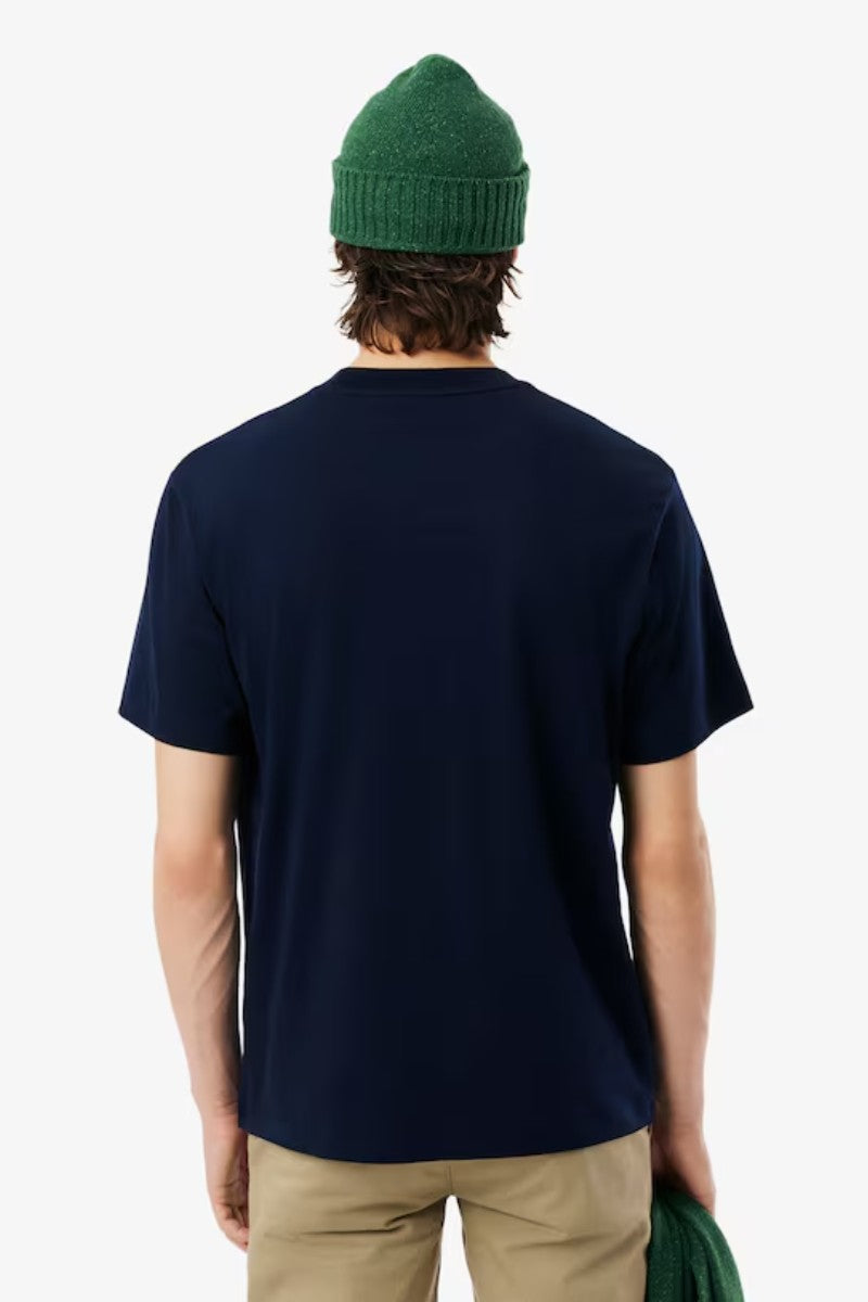 Lacoste 7318 Crew T-Shirt Navy