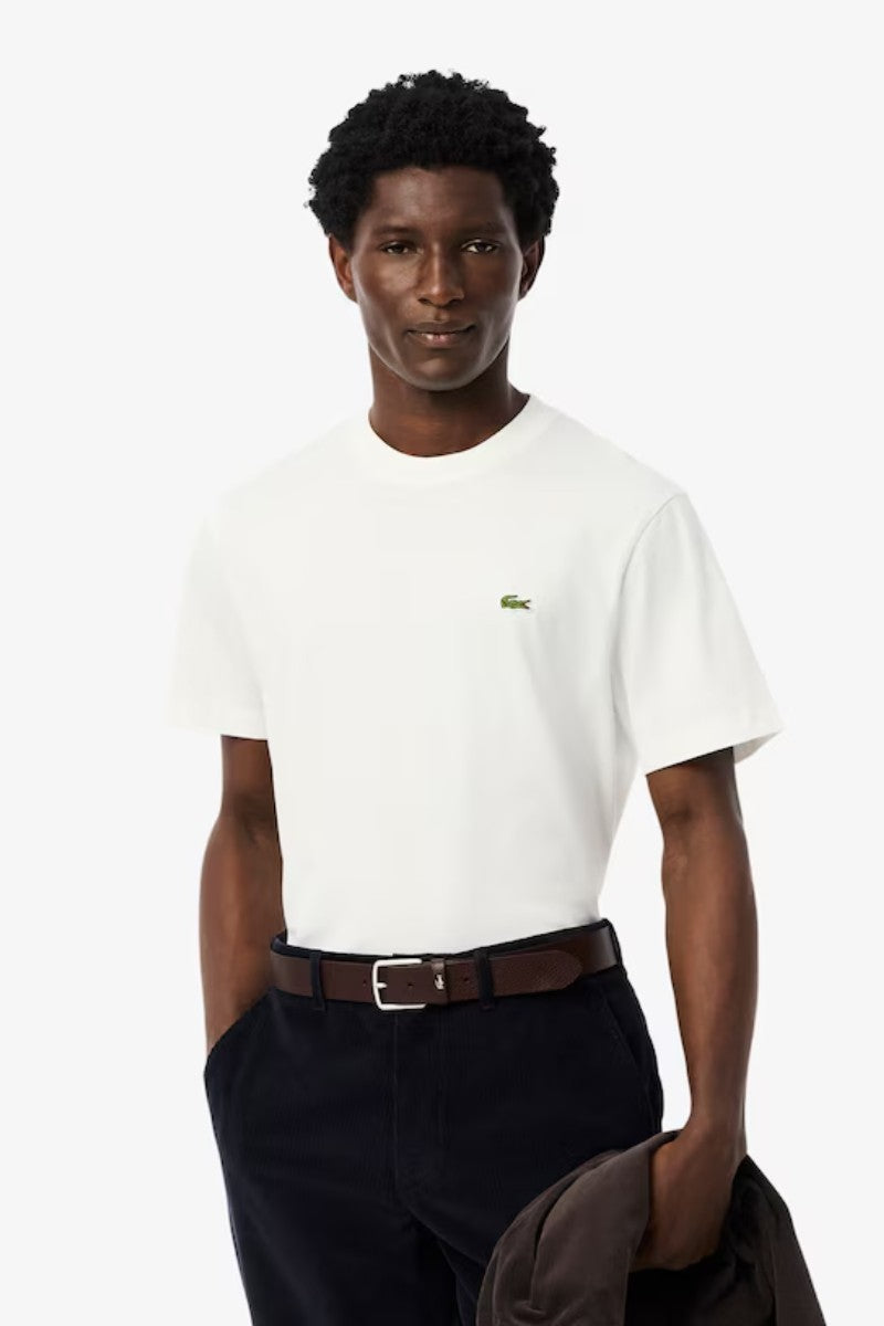 Lacoste 7318 Crew T-Shirt White