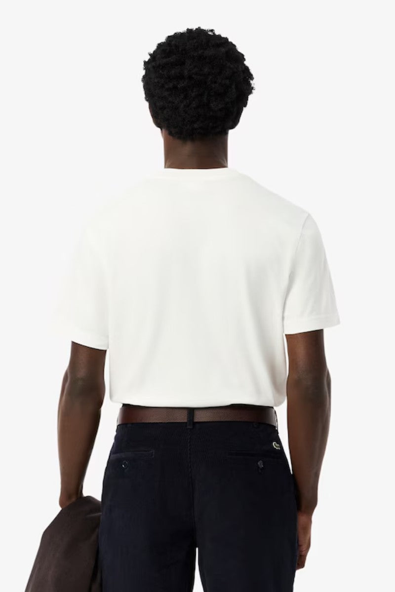 Lacoste 7318 Crew T-Shirt White