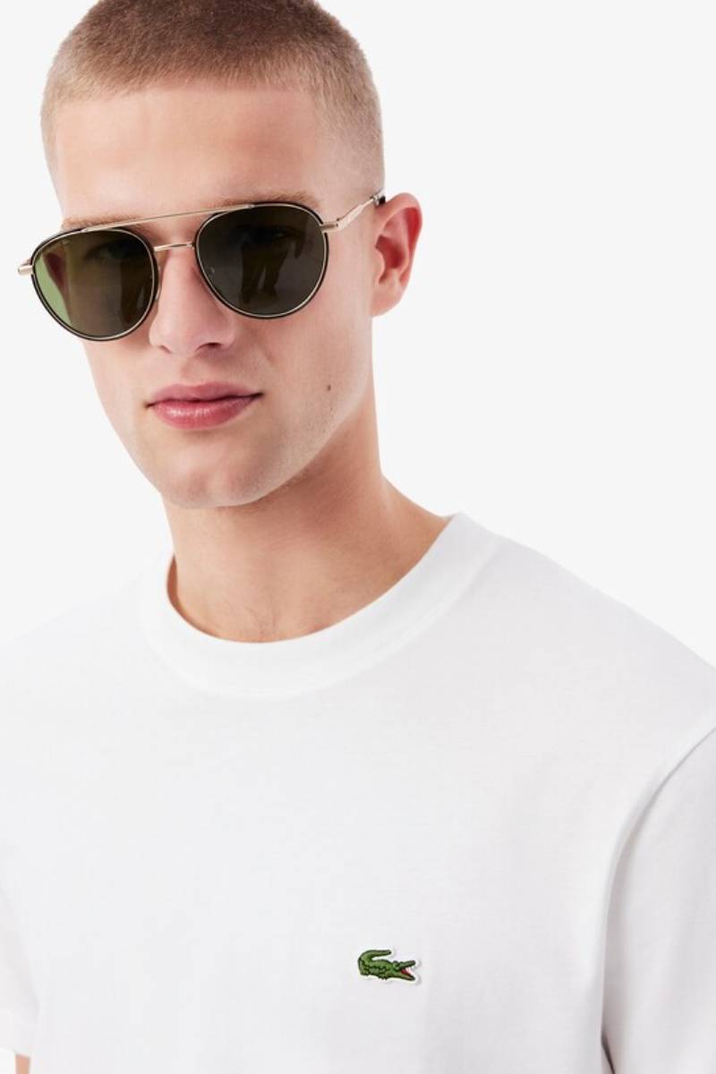 Lacoste 7318  T-Shirt White