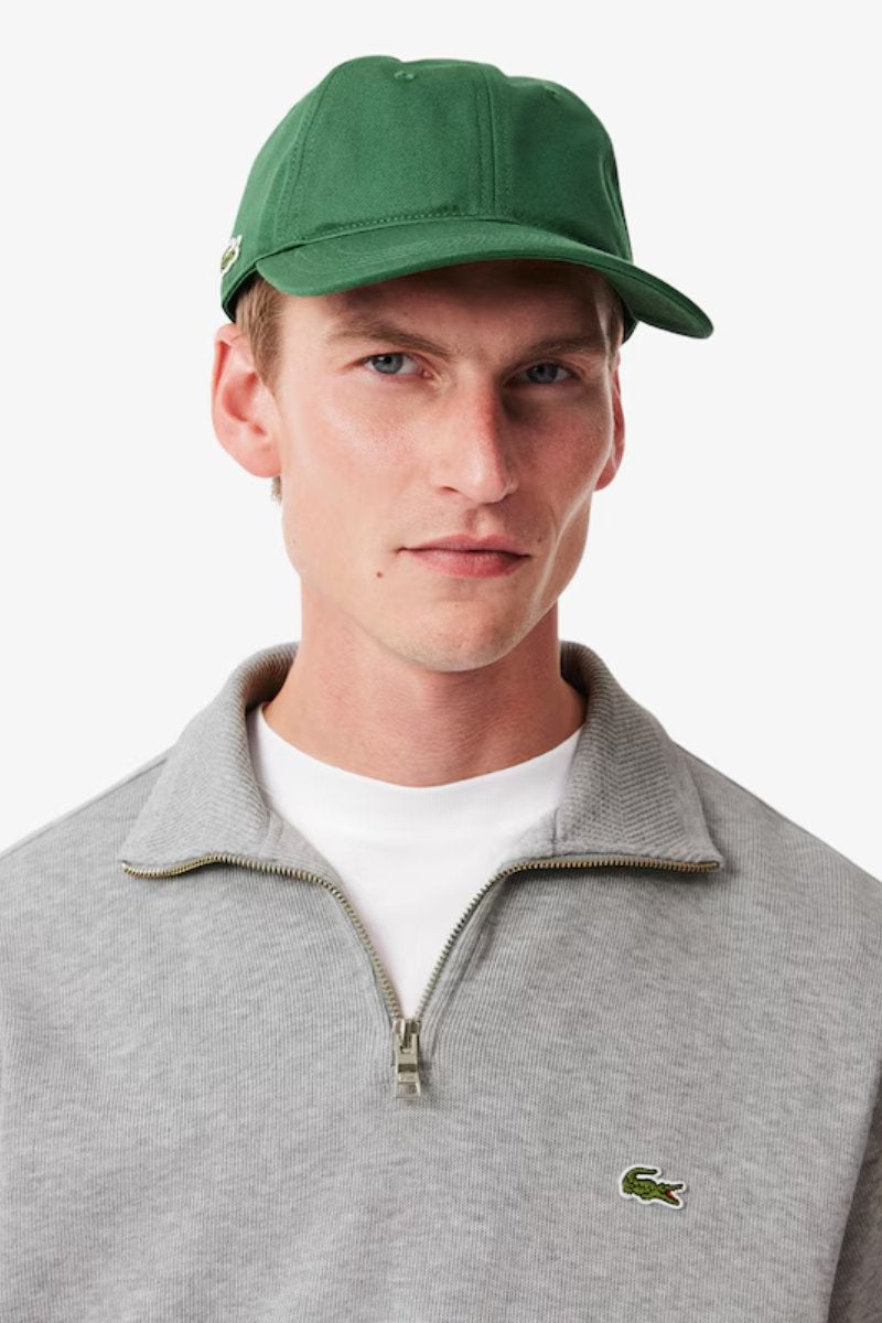 Lacoste SH1927 1/4 Zip Sweatshirt Silver