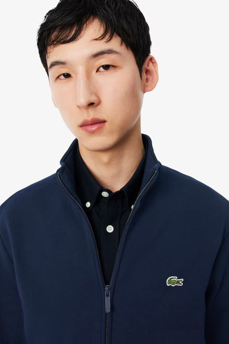 Lacoste SH8870 Fullzip Navy Sweatshirt