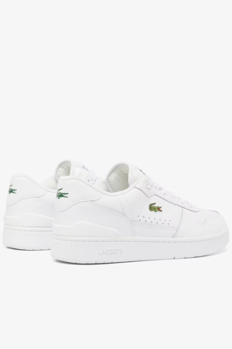 Lacoste T-Clip Set Leather Trainers White