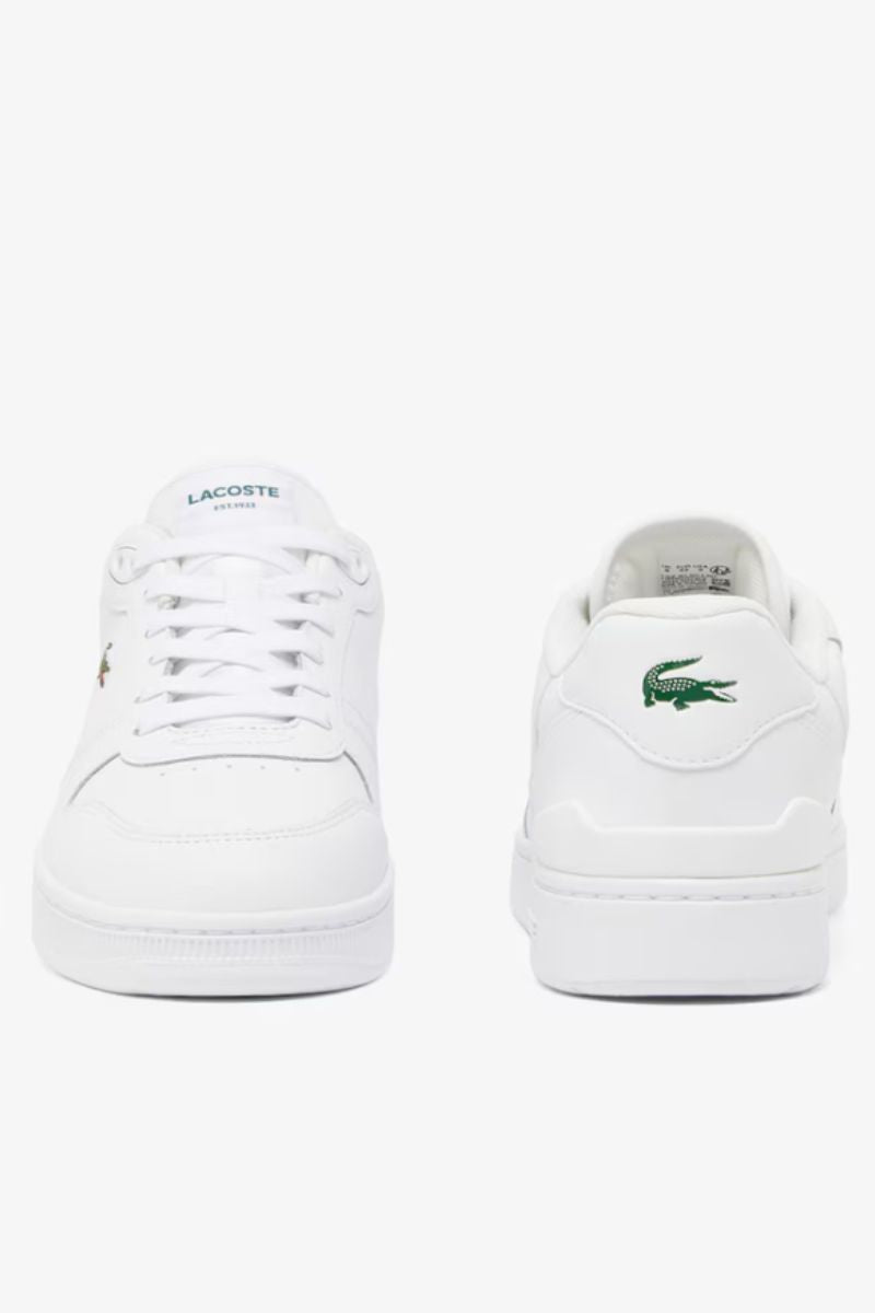 Lacoste T-Clip Set Leather Trainers White