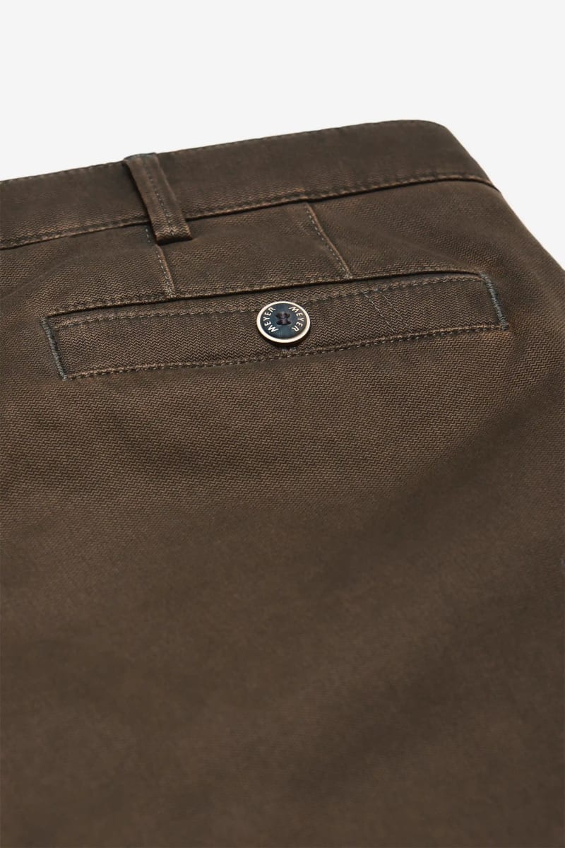 Meyer 2-5617 Oslo Fine Texture Trousers Brown