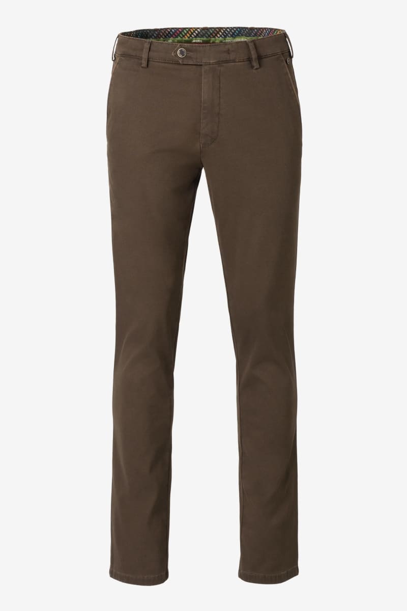 Meyer 2-5617 Oslo Fine Texture Trousers Brown