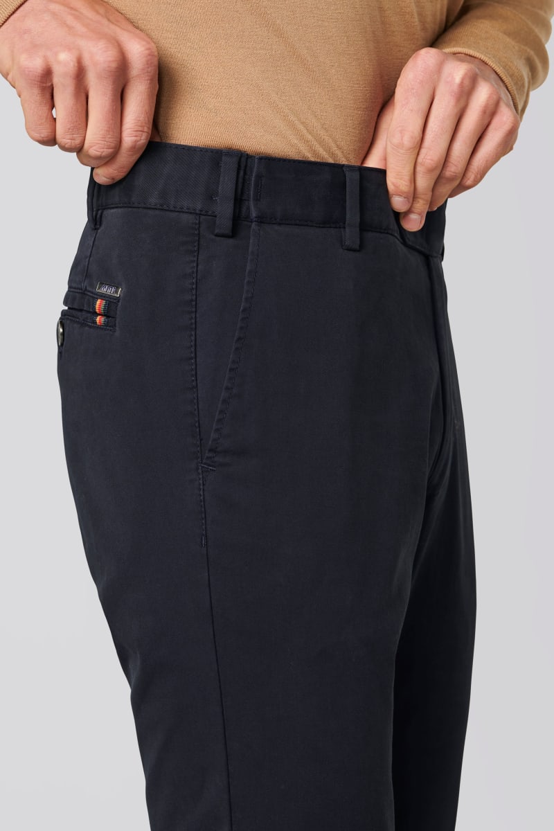 Meyer 9-3001 Oslo Cotton Chinos Navy