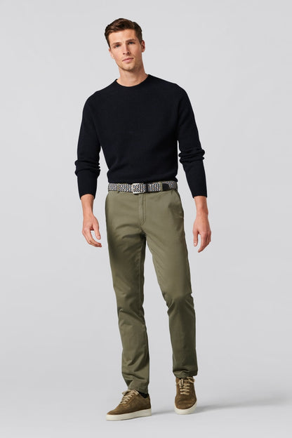 Meyer 9-3001 Oslo Cotton Chinos Olive