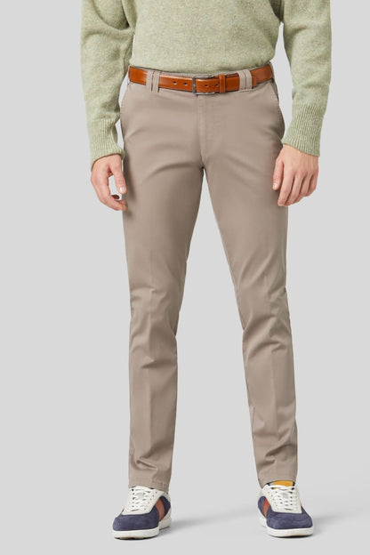 Meyer 9-3001 Oslo Cotton Chinos Taupe