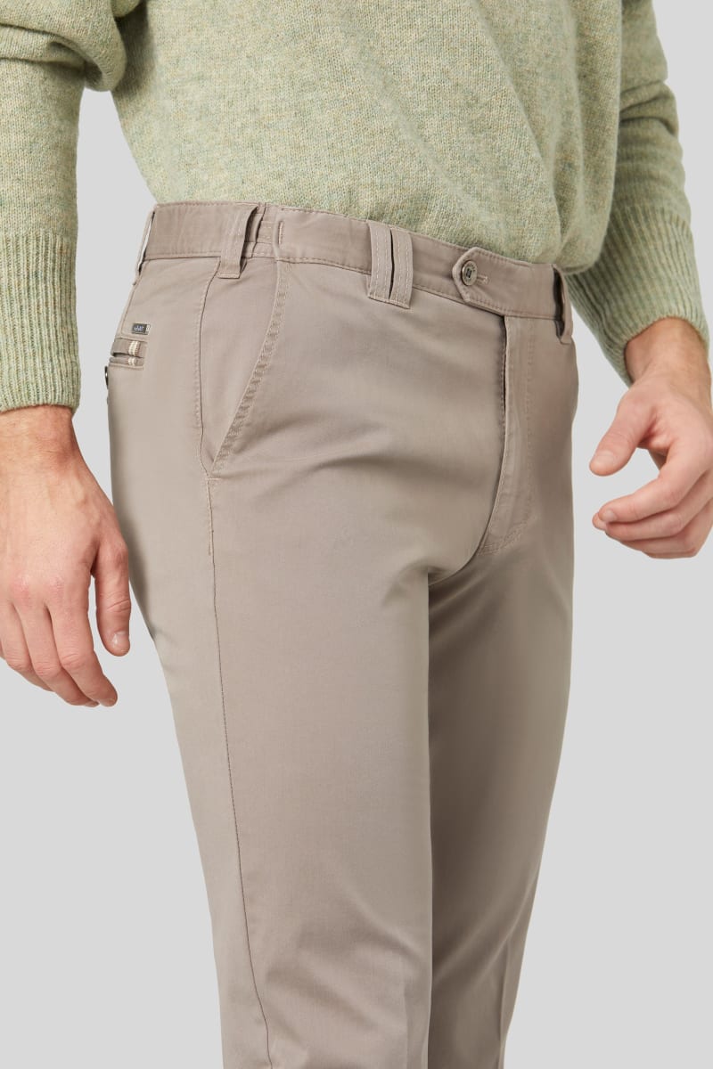 Meyer 9-3001 Oslo Cotton Chinos Taupe