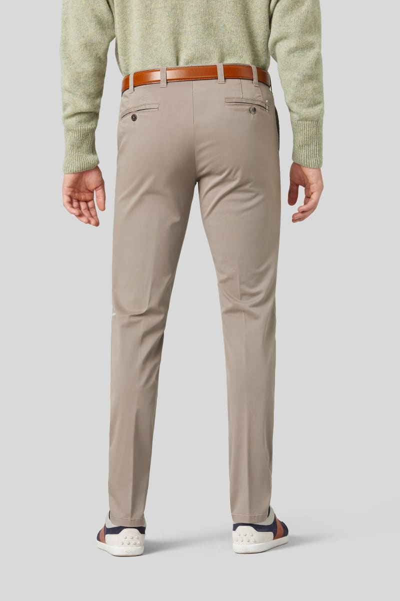 Meyer 9-3001 Oslo Cotton Chinos Taupe