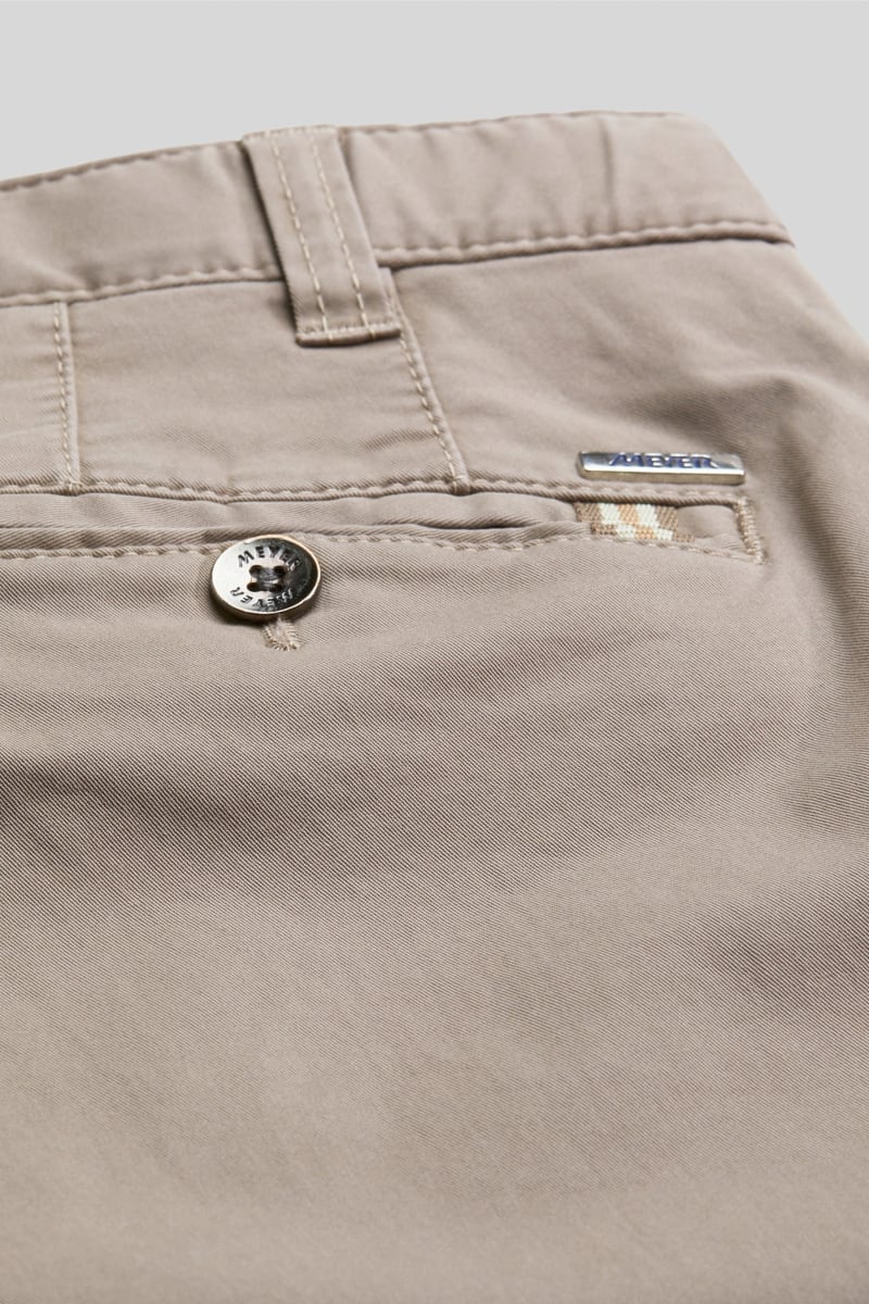 Meyer 9-3001 Oslo Cotton Chinos Taupe